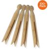 imageHoneyCanDo 100 Pack Round Birch Wood Clothespins Durable Wood Clips For Hanging Clothes Pins And Laundry For Organizing Drying ampamp Everyday Use Practical Hanging Solutions Reliable Wooden Clips100Pack