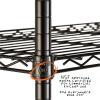 imageHoneyCanDo 3Tier Heavy Duty Adjustable Shelving Unit BlackBlack