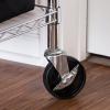 imageHoneyCanDo 3Tier Heavy Duty Adjustable Shelving Unit BlackBlack