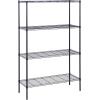 imageHoneyCanDo 3Tier Heavy Duty Adjustable Shelving Unit BlackBlack