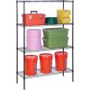 imageHoneyCanDo 3Tier Heavy Duty Adjustable Shelving Unit BlackBlack