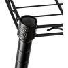 imageHoneyCanDo 3Tier Heavy Duty Adjustable Shelving Unit BlackBlack