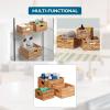 imageHoneyCanDo Natural BasketLg Square LargeSmall