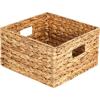 imageHoneyCanDo Natural BasketLg Square LargeSmall