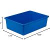 imageHoneyCanDo PRTSRT1602Smred Small Plastic bin redBlue