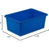 imageHoneyCanDo PRTSRT1602Smred Small Plastic bin redBlue