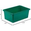 imageHoneyCanDo PRTSRT1602Smred Small Plastic bin redGreen