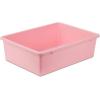 imageHoneyCanDo PRTSRT1602Smred Small Plastic bin redLight Pink