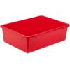 imageHoneyCanDo PRTSRT1602Smred Small Plastic bin redRed