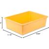 imageHoneyCanDo PRTSRT1602Smred Small Plastic bin redYellow