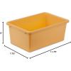 imageHoneyCanDo PRTSRT1602Smred Small Plastic bin redYellow