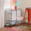 imageHoneyCanDo Rolling Storage Cart and Organizer with 12 Plastic Drawers12Drawer Studio Cart