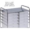 imageHoneyCanDo Rolling Storage Cart and Organizer with 12 Plastic Drawers12Drawer Studio Cart