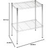imageHoneyCanDo SHF06831 5Tier Black Storage Shelves 18Inches x 36Inches x 72Inches Black Powder CoatChrome