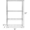 imageHoneyCanDo Shelving UnitChrome