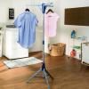 imageHoneyCanDo Steel Tripod 64Inch Folding Clothes Drying Rack  SpaceSaving Collapsable Clothes Rack Durable Clothes Dryer Stand for Laundry Room 3 Rotatable Arms for 30 HangersDrying Rack