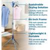 imageHoneyCanDo Steel Tripod 64Inch Folding Clothes Drying Rack  SpaceSaving Collapsable Clothes Rack Durable Clothes Dryer Stand for Laundry Room 3 Rotatable Arms for 30 HangersDrying Rack