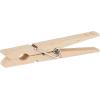 imageHoneyCanDo Wooden Clothespins  HeavyDuty Laundry Clips ampamp Clothes Wood Clips for Crafts Natural Wood with Strong Grip Clothes Pins Ideal for Drying ampamp Home Organization 100 per PackMedium Pack of 12  1200 Count
