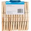 imageHoneyCanDo Wooden Clothespins  HeavyDuty Laundry Clips ampamp Clothes Wood Clips for Crafts Natural Wood with Strong Grip Clothes Pins Ideal for Drying ampamp Home Organization 100 per PackMedium Pack of 12  1200 Count