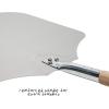 imageKitchen Supply 14Inch x 16Inch Aluminum Pizza Peel with Wood Handle