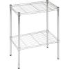 imageHoneyCanDo SHF06831 5Tier Black Storage Shelves 18Inches x 36Inches x 72Inches Black Powder CoatChrome