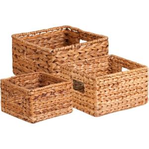 imageHoneyCanDo Natural BasketLg Square LargeSmall
