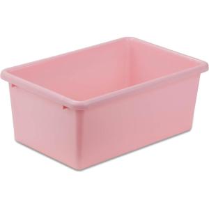 imageHoneyCanDo PRTSRT1602Smred Small Plastic bin redDark Pink