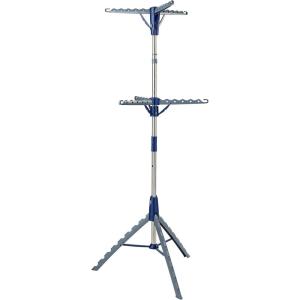 imageHoneyCanDo Steel Tripod 64Inch Folding Clothes Drying Rack  SpaceSaving Collapsable Clothes Rack Durable Clothes Dryer Stand for Laundry Room 3 Rotatable Arms for 30 HangersHoneyCanDo 2Tier Collapsible Tripod Clothes Drying Rack DRY09220 Chrome
