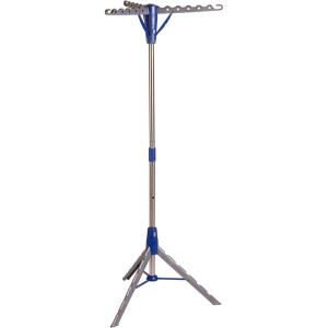imageHoneyCanDo Steel Tripod 64Inch Folding Clothes Drying Rack  SpaceSaving Collapsable Clothes Rack Durable Clothes Dryer Stand for Laundry Room 3 Rotatable Arms for 30 HangersDrying Rack