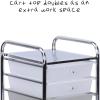 imageHoneyCanDo 10 Drawer Cart Shaded CRT05255 AssortedCart