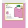 imageHoneyCanDo SFT01763 Kids Storage Bins Soft and Foldable Organizers PurplePink