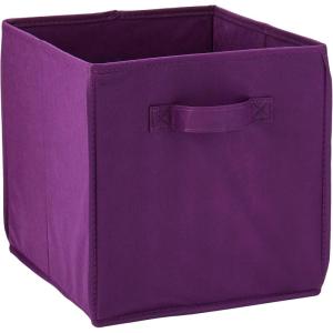 imageHoneyCanDo SFT01763 Kids Storage Bins Soft and Foldable Organizers PurplePurple