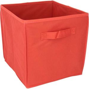 imageHoneyCanDo SFT01763 Kids Storage Bins Soft and Foldable Organizers PurpleRed