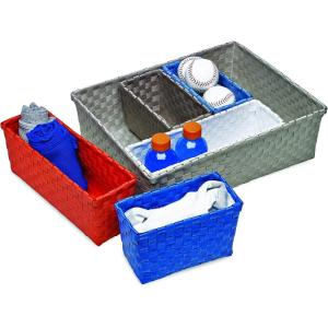 imageHoneyCanDo SFT06720 6Piece Nested Basket Set Multi Color Multicolor