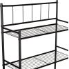 imageHoneyCanDo BTH05079 3Tier Metal Bathroom Shelf Space Saver 945 x 2283 x 5984 ChromeShelving Unit