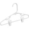 imageHoneyCanDo HNGT01329 Kids Tubular Hanger with Clips White 18Pack