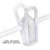 imageHoneyCanDo HNGT01329 Kids Tubular Hanger with Clips White 18Pack