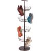 imageHoneyCanDo SHO02221 Shoe Tree with Spinning Handle Bronze 4Tier 30 lbsBronze