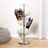 imageHoneyCanDo SHO02221 Shoe Tree with Spinning Handle Bronze 4Tier 30 lbsChrome