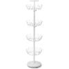 imageHoneyCanDo SHO02221 Shoe Tree with Spinning Handle Bronze 4Tier 30 lbsWhite