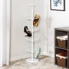 imageHoneyCanDo SHO02221 Shoe Tree with Spinning Handle Bronze 4Tier 30 lbsWhite