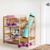 imageHoneyCanDo SHO02222 4Tier Bamboo Entryway Organizer