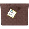 imageHoneyCanDo STO02985 Nested Woven Tote with Liner Esspresso Brown SmallBrown