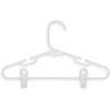 imageHoneyCanDo HNGT01329 Kids Tubular Hanger with Clips White 18Pack