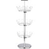 imageHoneyCanDo SHO02221 Shoe Tree with Spinning Handle Bronze 4Tier 30 lbsChrome