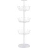 imageHoneyCanDo SHO02221 Shoe Tree with Spinning Handle Bronze 4Tier 30 lbsWhite