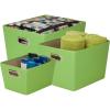 imageHoneyCanDo Turquoise Tote kitGreen
