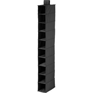 imageHoneyCanDo 10 Shelf Shoe Org Natural SFT01254 NaturalBlack
