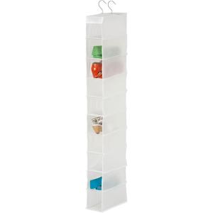 imageHoneyCanDo 10 Shelf Shoe Org Natural SFT01254 NaturalClear
