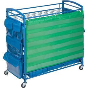 imageHoneyCanDo 3Tier Rolling Teachers Activity Cart CRT03477 Blue